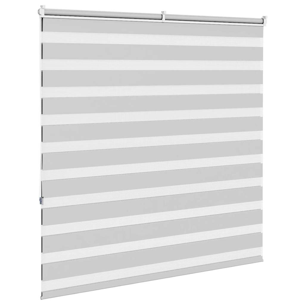 Sebragardin lysegrå 140x150 cm stoff bredde 135,9 cm polyester