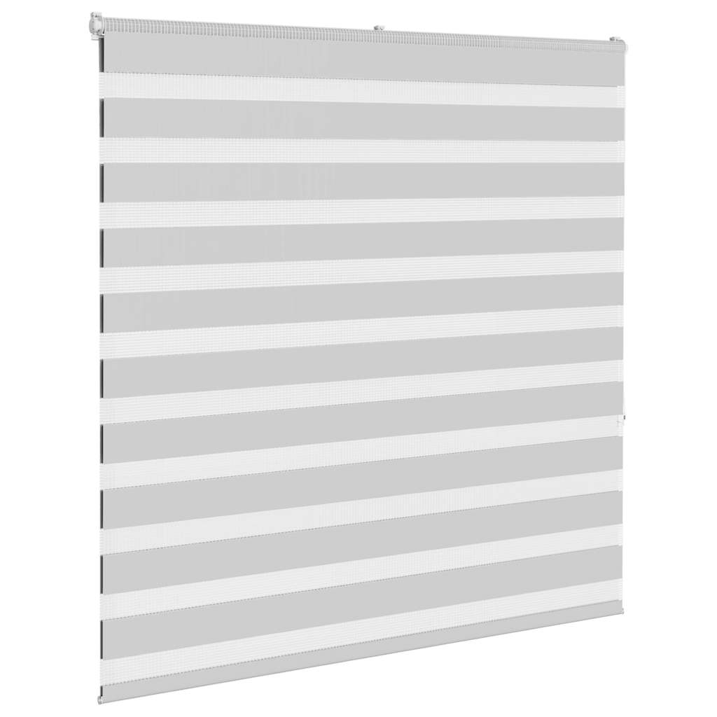 Sebragardin lysegrå 150x150 cm stoff bredde 145,9 cm polyester