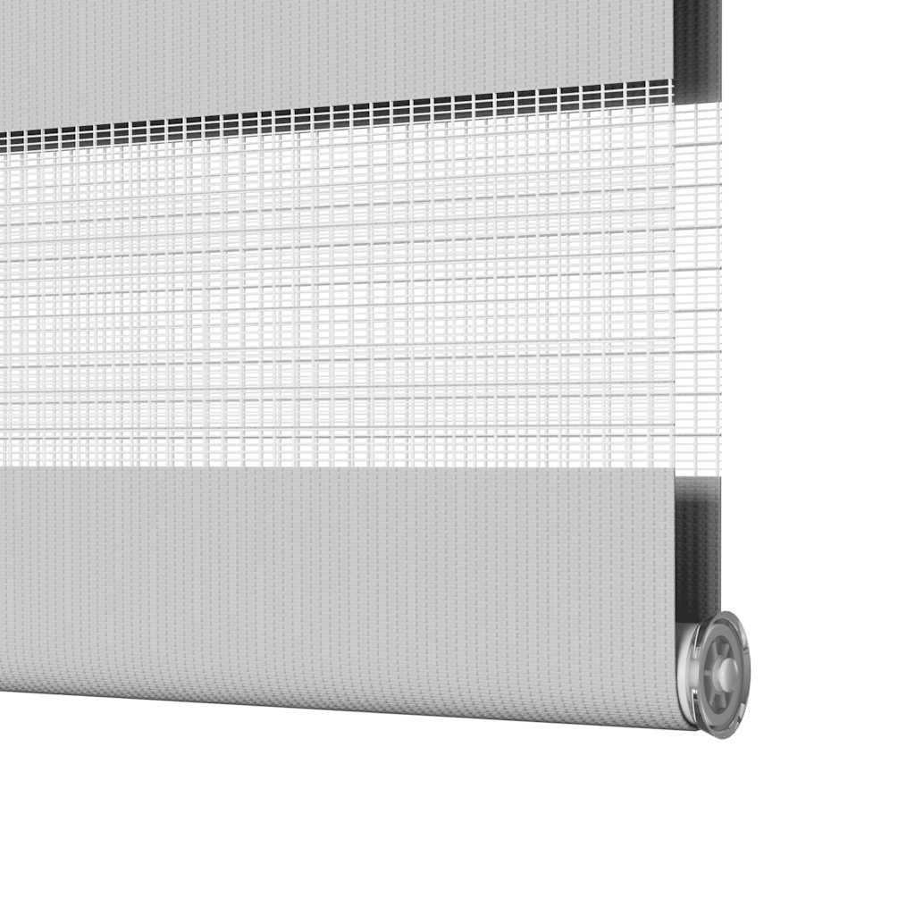 Sebragardin lysegrå 95x200 cm stoff bredde 90,9 cm polyester