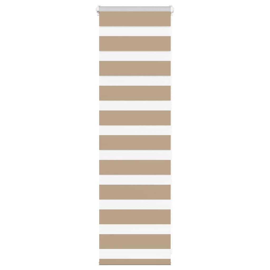 Sebragardin sandbrun 40x100 cm stoff bredde 35,9 cm polyester