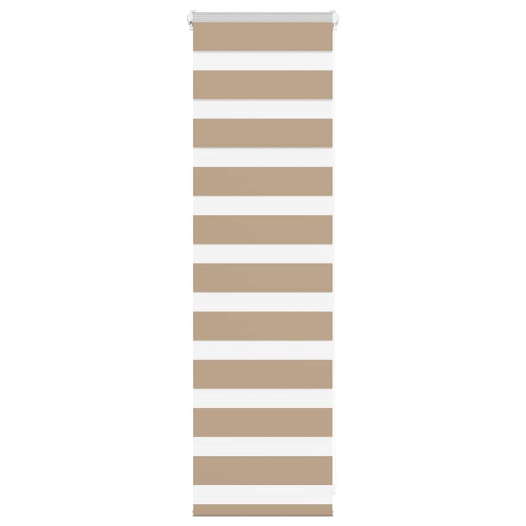 Sebragardin sandbrun 45x100 cm stoff bredde 40,9 cm polyester