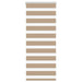 Sebragardin sandbrun 60x100 cm stoff bredde 55,9 cm polyester