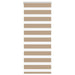 Sebragardin sandbrun 65x100 cm stoff bredde 60,9 cm polyester