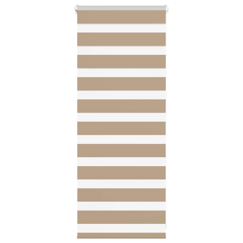 Sebragardin sandbrun 65x100 cm stoff bredde 60,9 cm polyester
