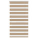 Sebragardin sandbrun 70x100 cm stoff bredde 65,9 cm polyester