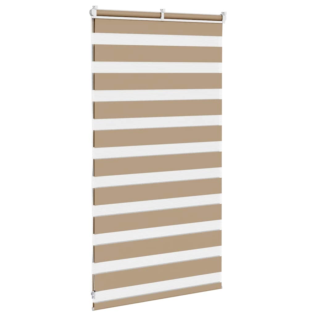 Sebragardin sandbrun 85x100 cm stoff bredde 80,9 cm polyester