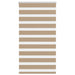 Sebragardin sandbrun 90x100 cm stoff bredde 85,9 cm polyester