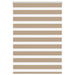 Sebragardin sandbrun 110x100 cm stoff bredde 105,9 cm polyester