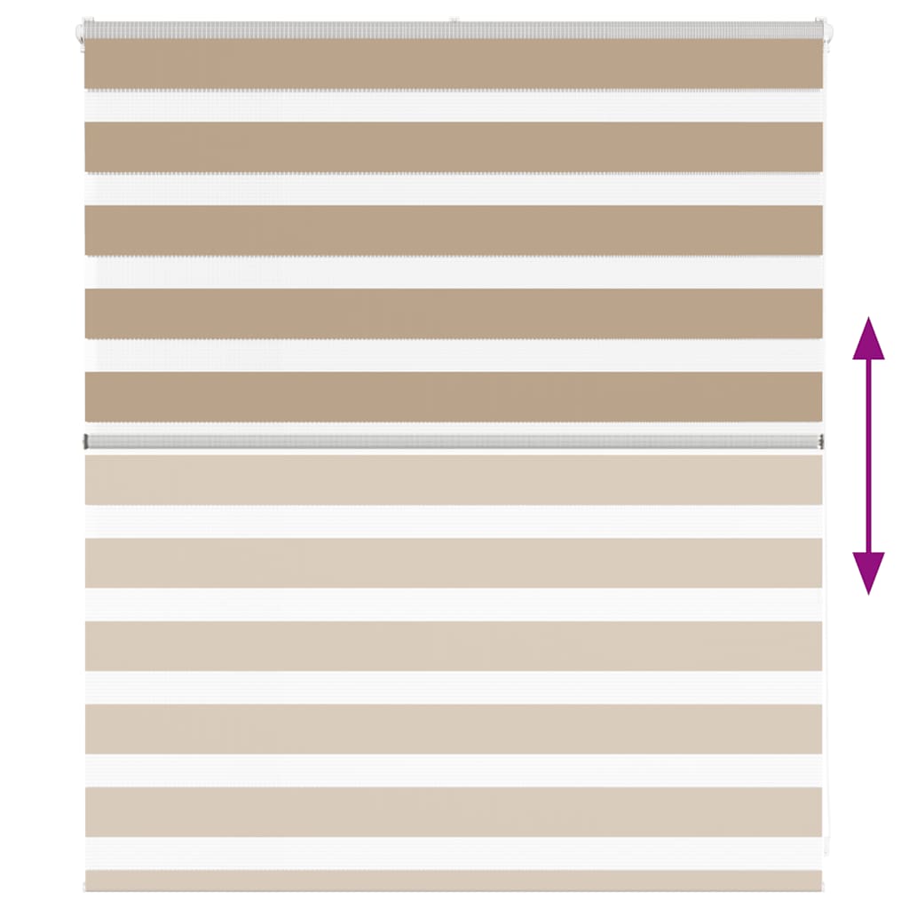 Sebragardin sandbrun 120x100 cm stoff bredde 115,9 cm polyester