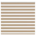 Sebragardin sandbrun 160x100 cm stoff bredde 155,9 cm polyester