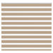Sebragardin sandbrun 165x100 cm stoff bredde 160,9 cm polyester