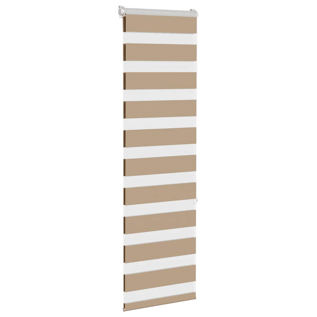 Sebragardin sandbrun 50x150 cm stoff bredde 45,9 cm polyester
