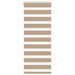 Sebragardin sandbrun 60x150 cm stoff bredde 55,9 cm polyester