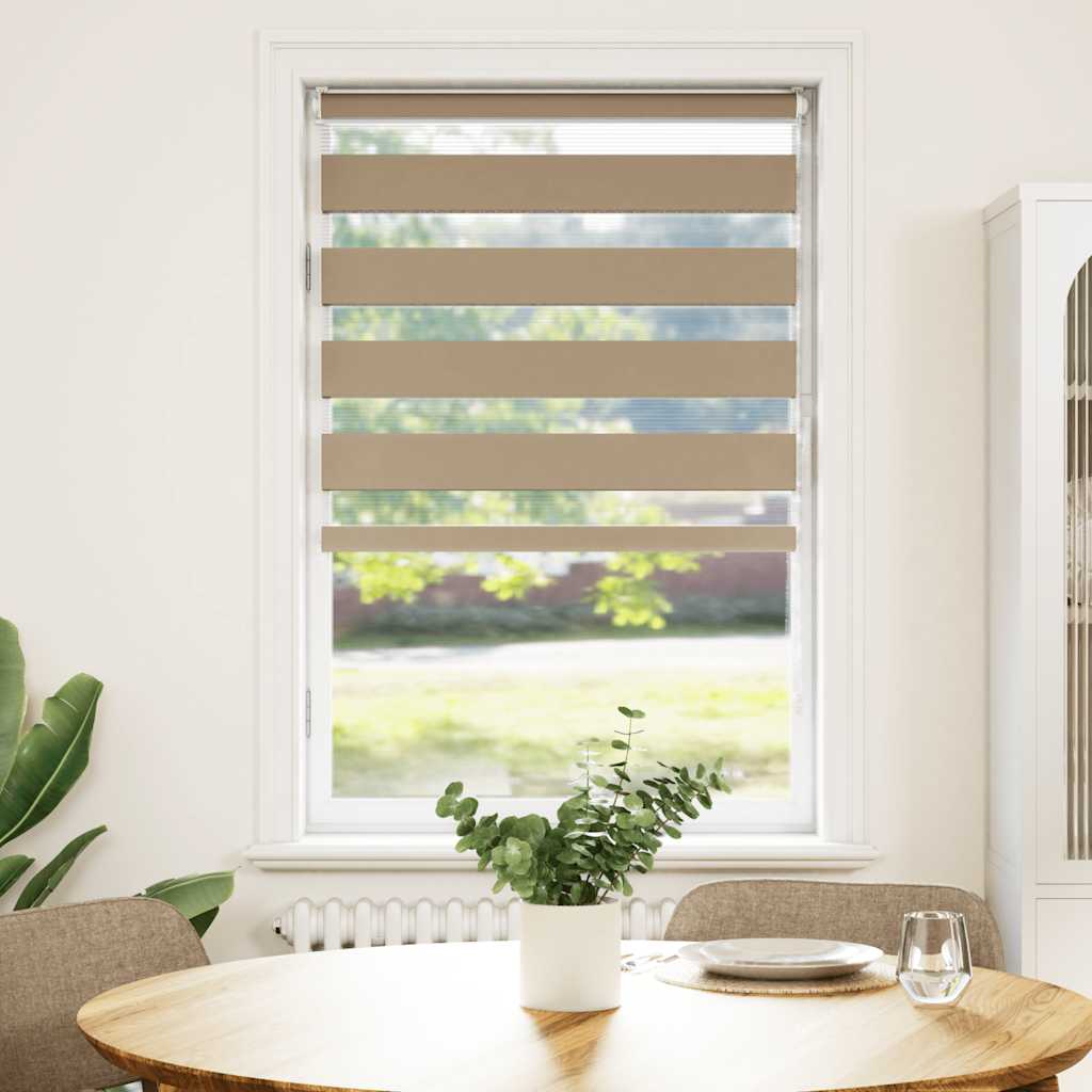 Sebragardin sandbrun 75x150 cm stoff bredde 70,9 cm polyester
