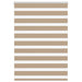 Sebragardin sandbrun 95x150 cm stoff bredde 90,9 cm polyester