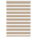 Sebragardin sandbrun 110x150 cm stoff bredde 105,9 cm polyester
