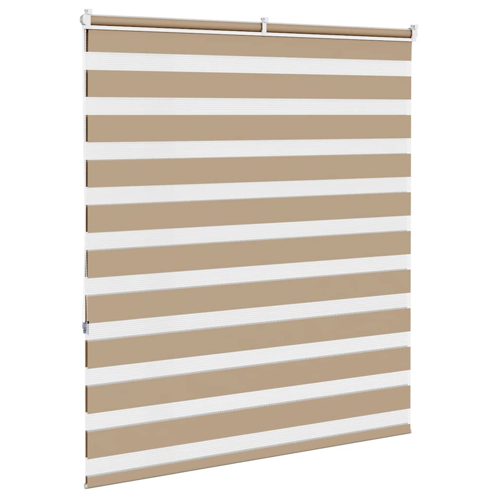 Sebragardin sandbrun 125x150 cm stoff bredde 120,9 cm polyester