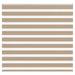 Sebragardin sandbrun 155x150 cm stoff bredde 150,9 cm polyester
