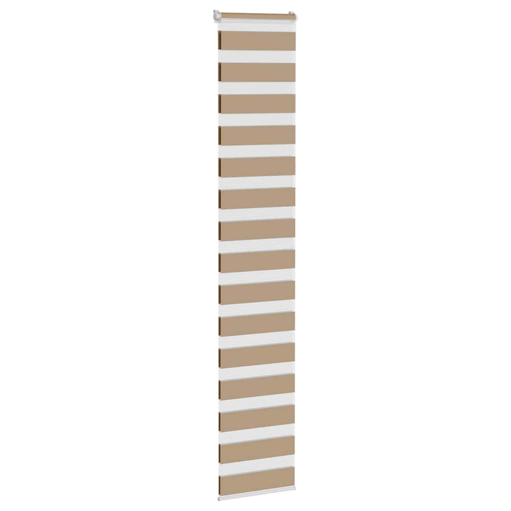 Sebragardin sandbrun 40x200 cm stoff bredde 35,9 cm polyester