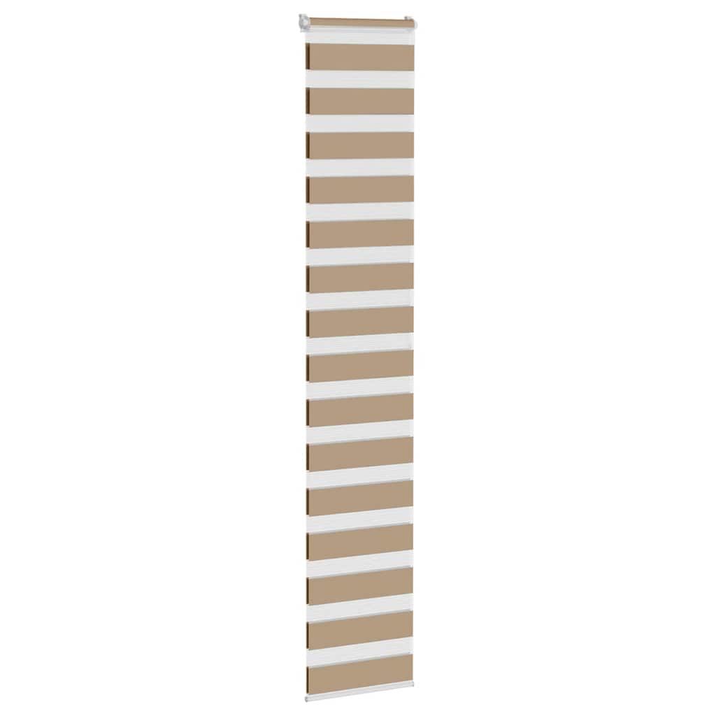 Sebragardin sandbrun 45x200 cm stoff bredde 40,9 cm polyester