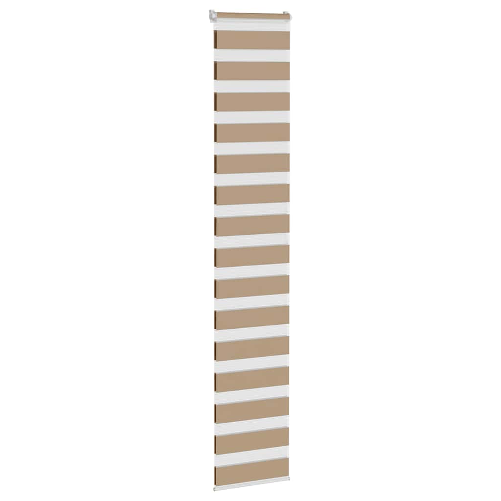 Sebragardin sandbrun 50x200 cm stoff bredde 45,9 cm polyester