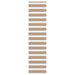 Sebragardin sandbrun 55x200 cm stoff bredde 50,9 cm polyester