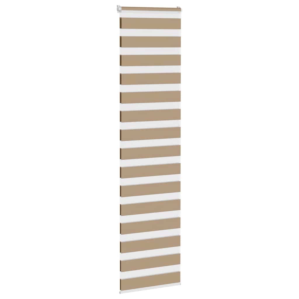Sebragardin sandbrun 60x200 cm stoff bredde 55,9 cm polyester