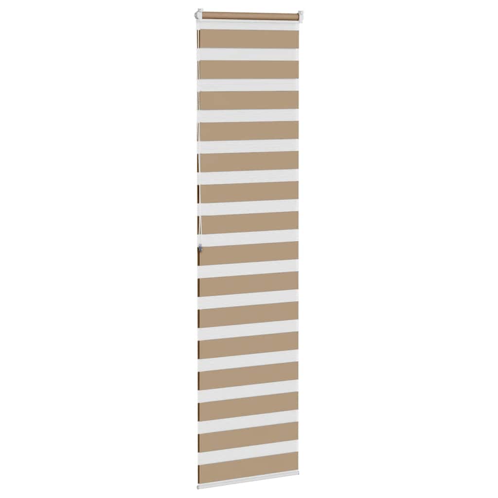 Sebragardin sandbrun 60x200 cm stoff bredde 55,9 cm polyester