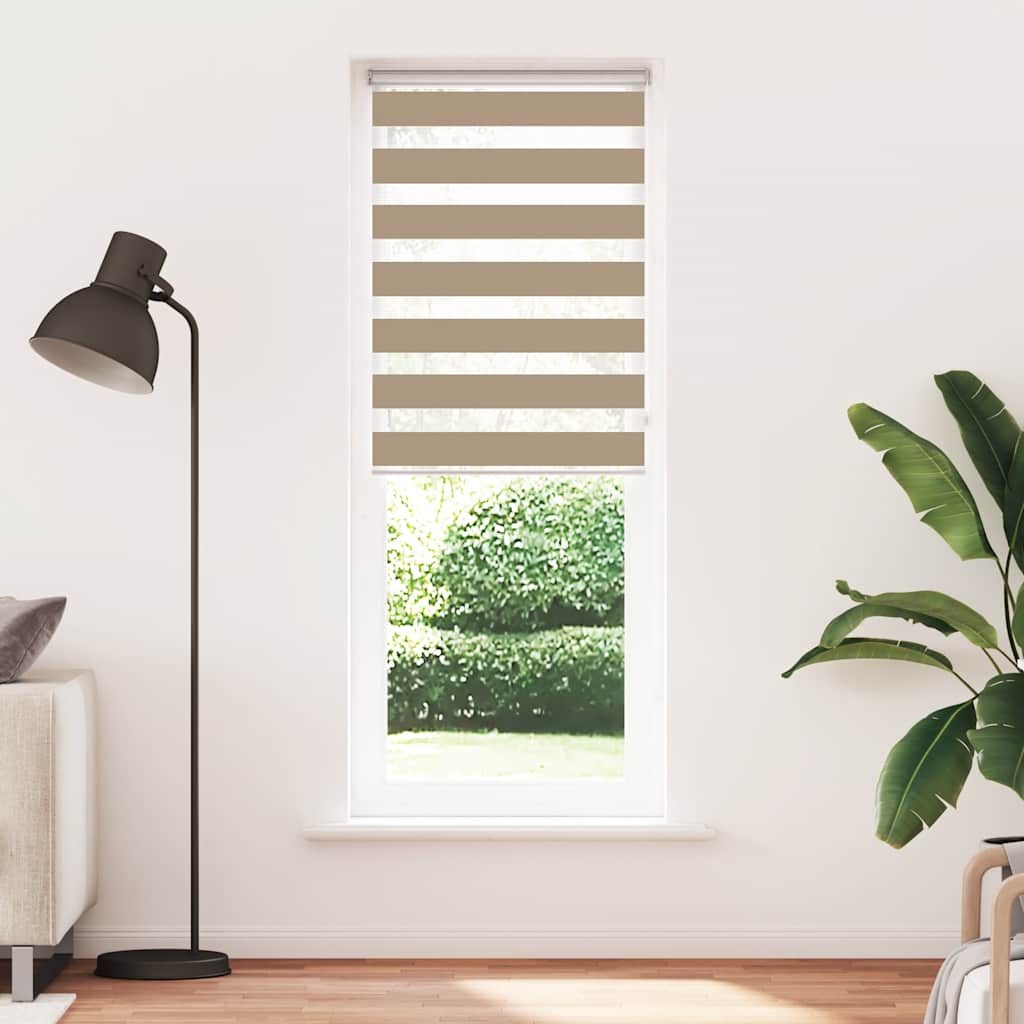 Sebragardin sandbrun 75x200 cm stoff bredde 70,9 cm polyester