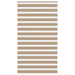 Sebragardin sandbrun 130x200 cm stoff bredde 125,9 cm polyester