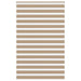 Sebragardin sandbrun 140x200 cm stoff bredde 135,9 cm polyester