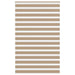 Sebragardin sandbrun 145x200 cm stoff bredde 140,9 cm polyester