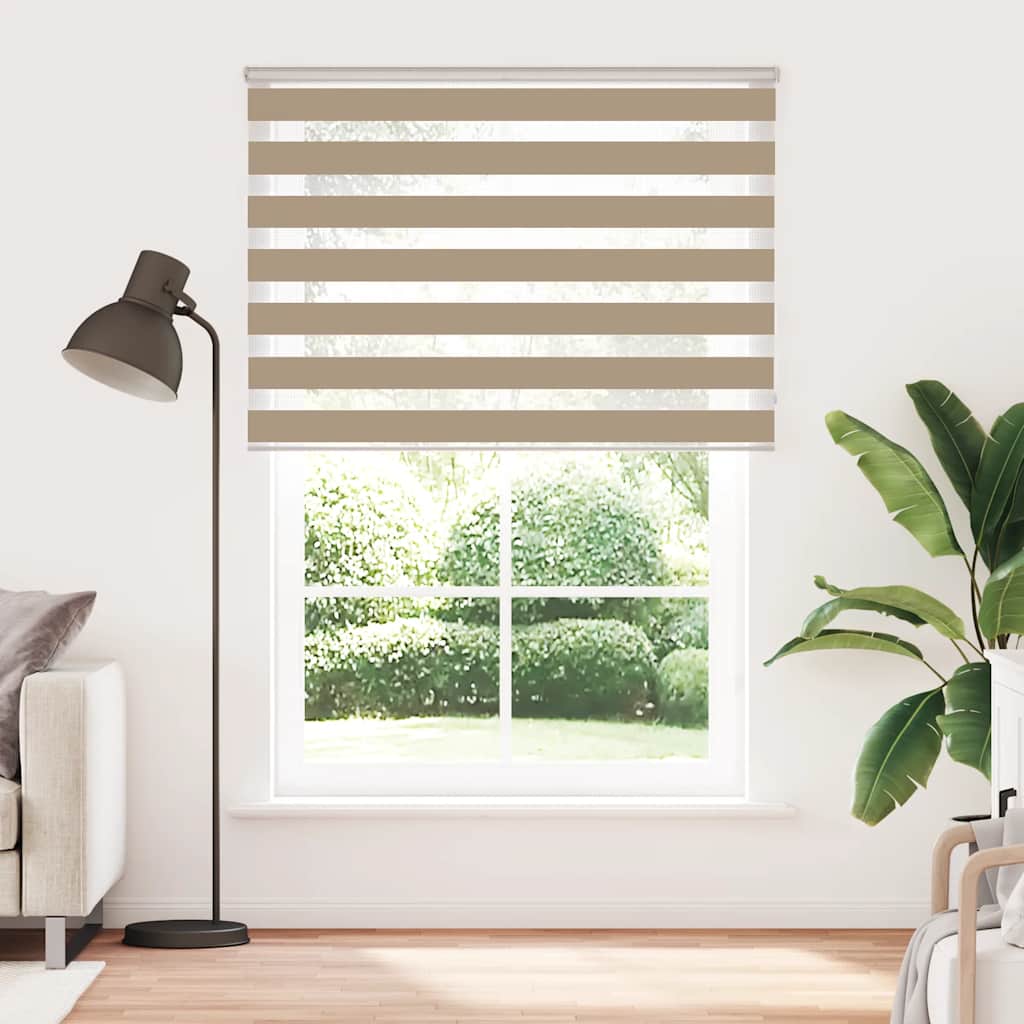 Sebragardin sandbrun 155x200 cm stoff bredde 150,9 cm polyester