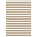 Sebragardin sandbrun 165x200 cm stoff bredde 160,9 cm polyester