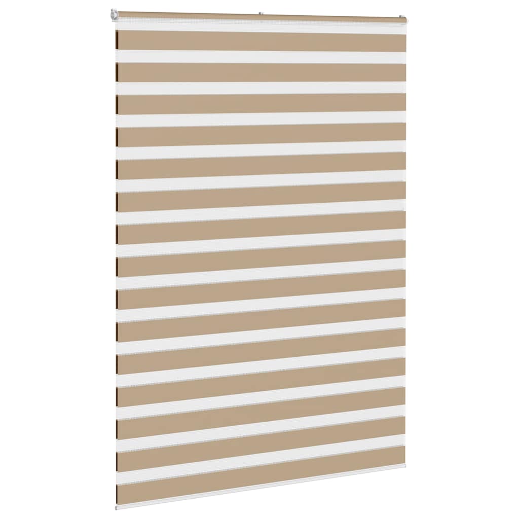 Sebragardin sandbrun 165x200 cm stoff bredde 160,9 cm polyester