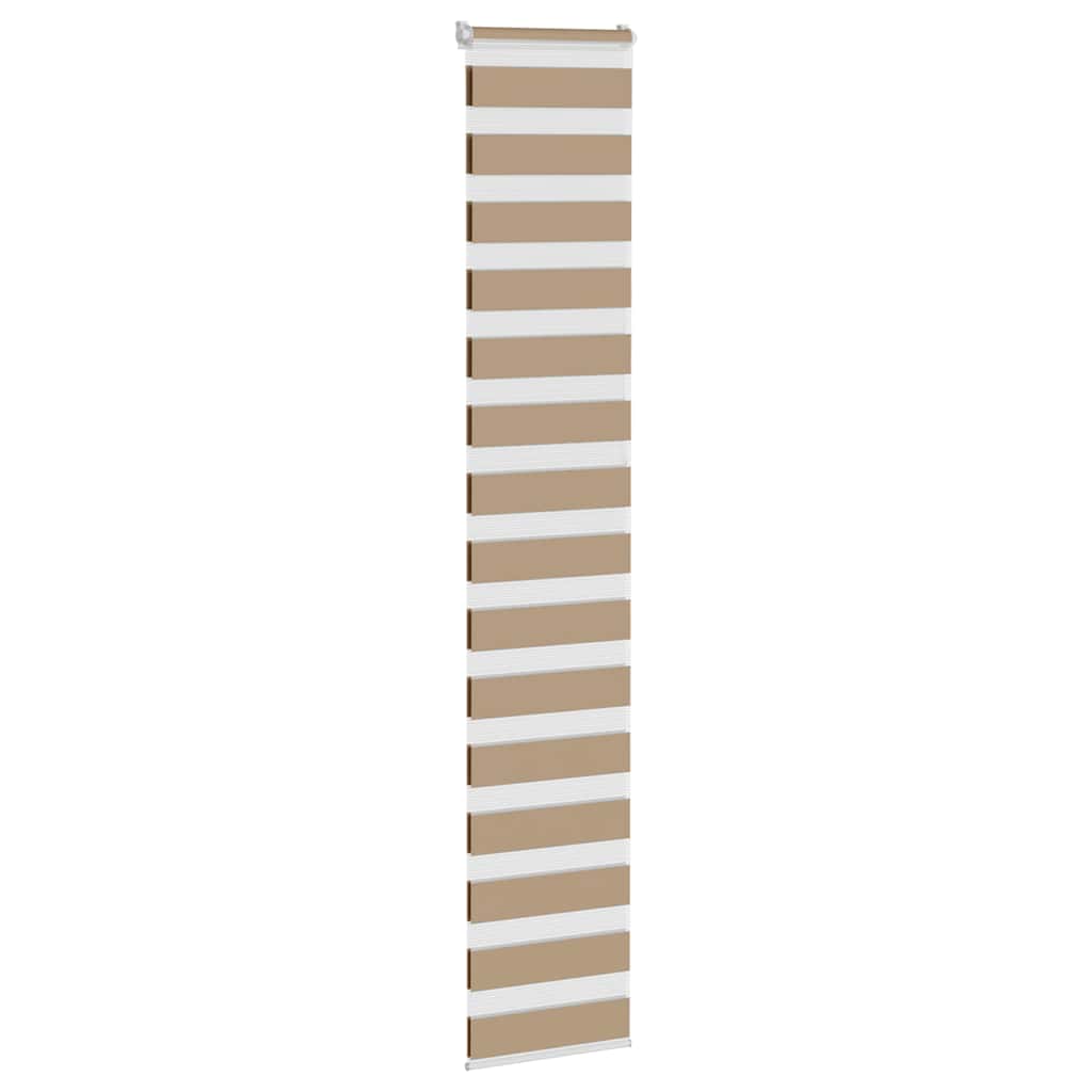 Sebragardin sandbrun 50x230 cm stoff bredde 45,9 cm polyester
