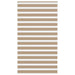 Sebragardin sandbrun 120x230 cm stoff bredde 115,9 cm polyester
