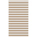Sebragardin sandbrun 135x230 cm stoff bredde 130,9 cm polyester