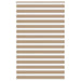 Sebragardin sandbrun 140x230 cm stoff bredde 135,9 cm polyester