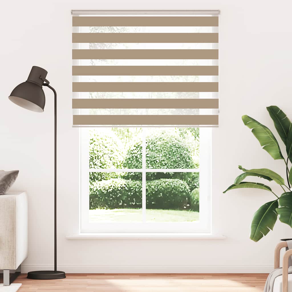 Sebragardin sandbrun 150x230 cm stoff bredde 145,9 cm polyester