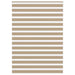 Sebragardin sandbrun 160x230 cm stoff bredde 155,9 cm polyester