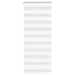 Sebragardin hvit 60x100 cm stoff bredde 55,9 cm polyester