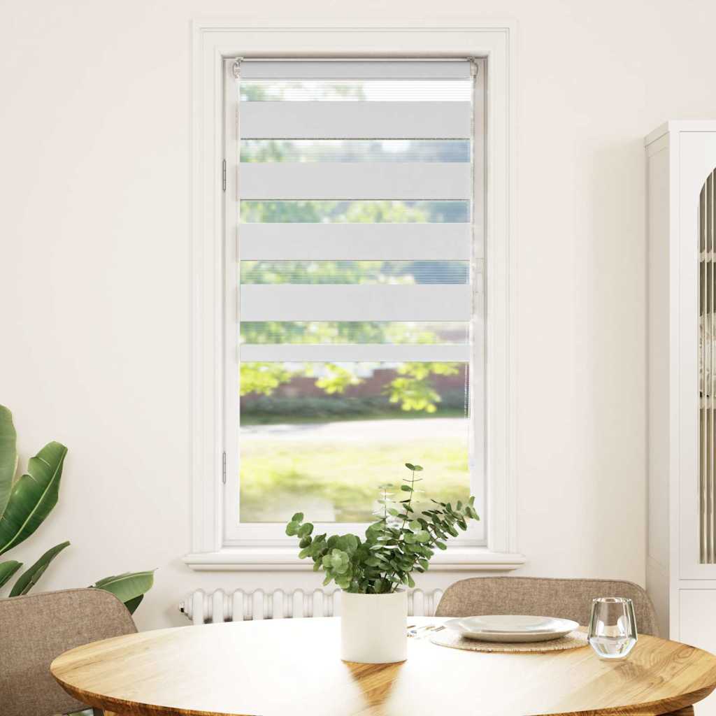 Sebragardin hvit 60x100 cm stoff bredde 55,9 cm polyester