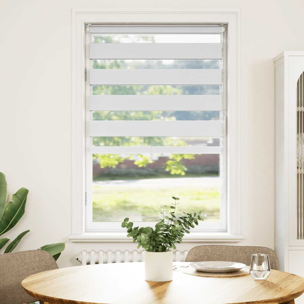 Sebragardin hvit 85x100 cm stoff bredde 80,9 cm polyester