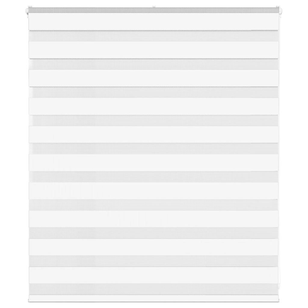 Sebragardin hvit 125x100 cm stoff bredde 120,9 cm polyester