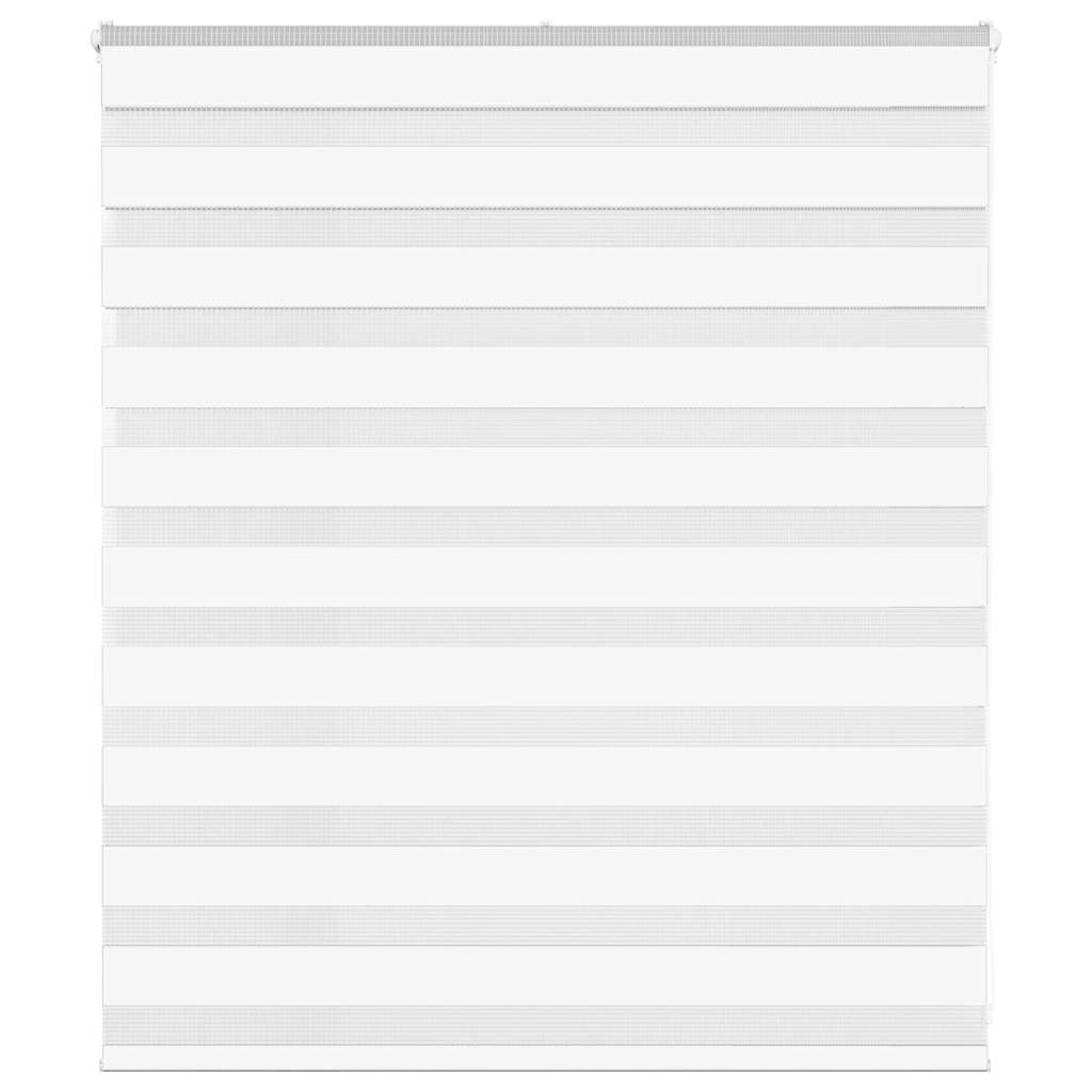 Sebragardin hvit 130x100 cm stoff bredde 125,9 cm polyester