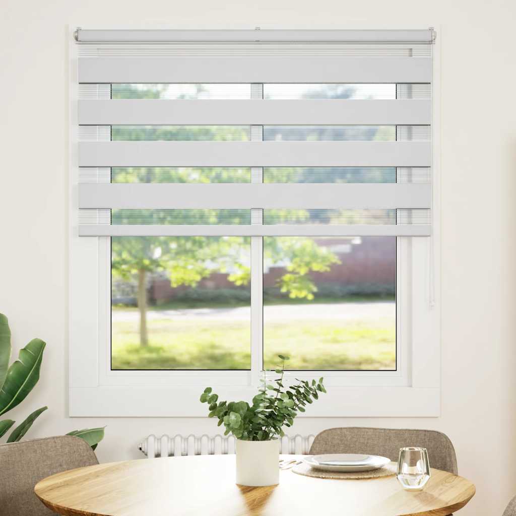 Sebragardin hvit 130x100 cm stoff bredde 125,9 cm polyester