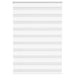 Sebragardin hvit 105x150 cm stoff bredde 100,9 cm polyester