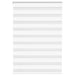 Sebragardin hvit 110x150 cm stoff bredde 105,9 cm polyester