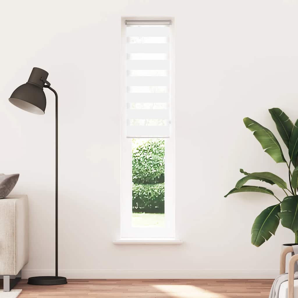 Sebragardin hvit 45x200 cm stoff bredde 40,9 cm polyester